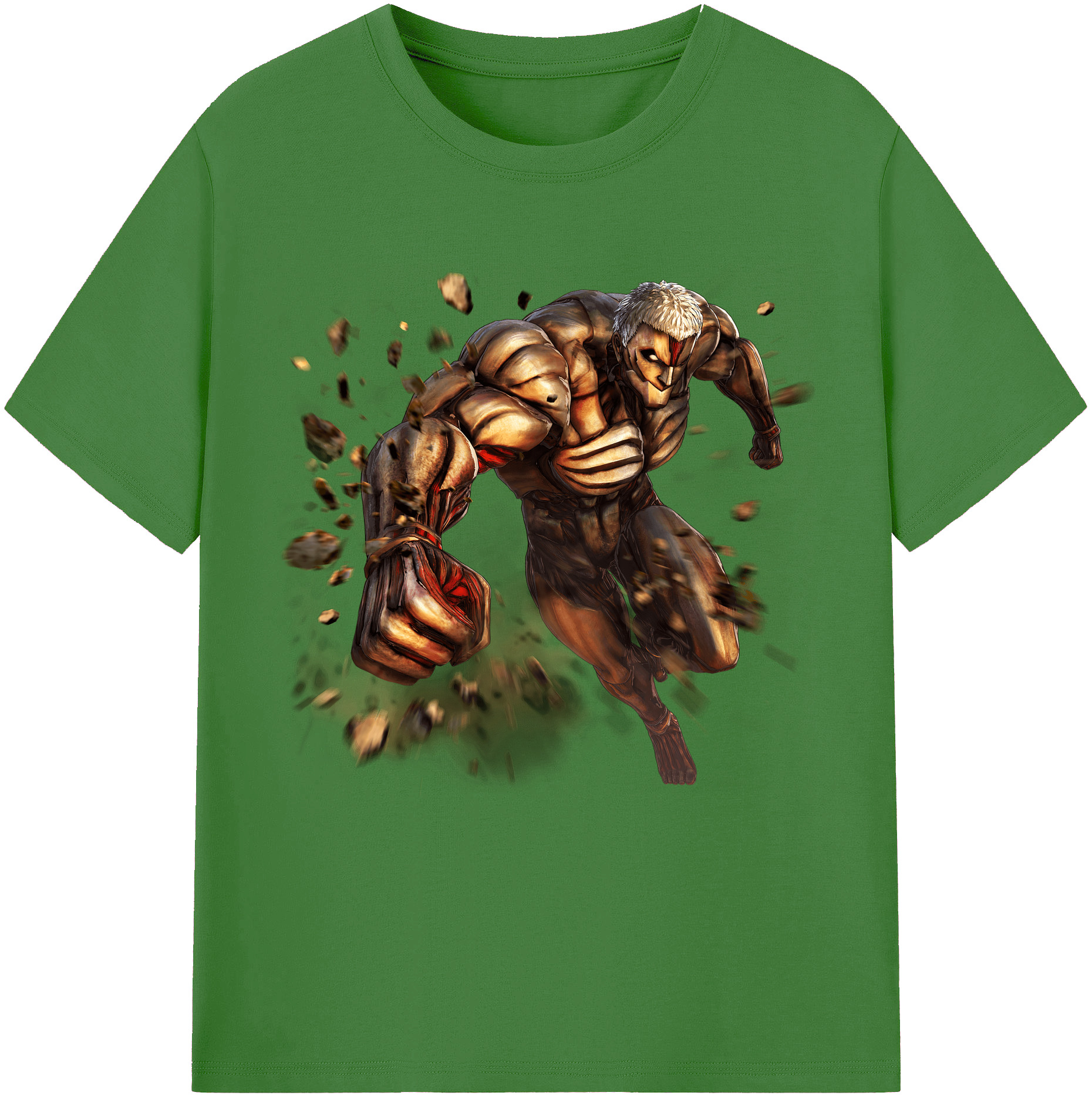 （画像用） 進撃の巨人 Attack on Titan レディースカジュアルプリントTシャツ（綿100％）